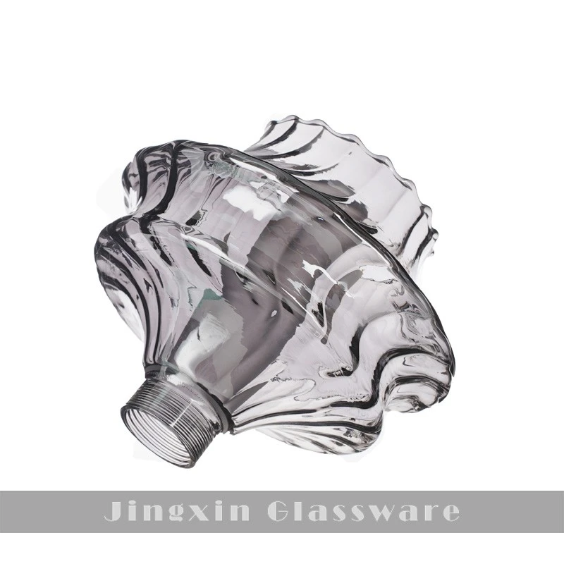 Black Stripped Unique Glass Lamp Shade suppliers