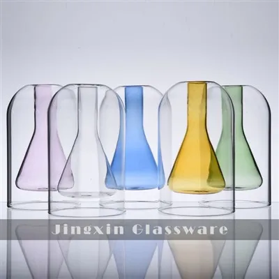 Dobbelt glas diffuserflaske